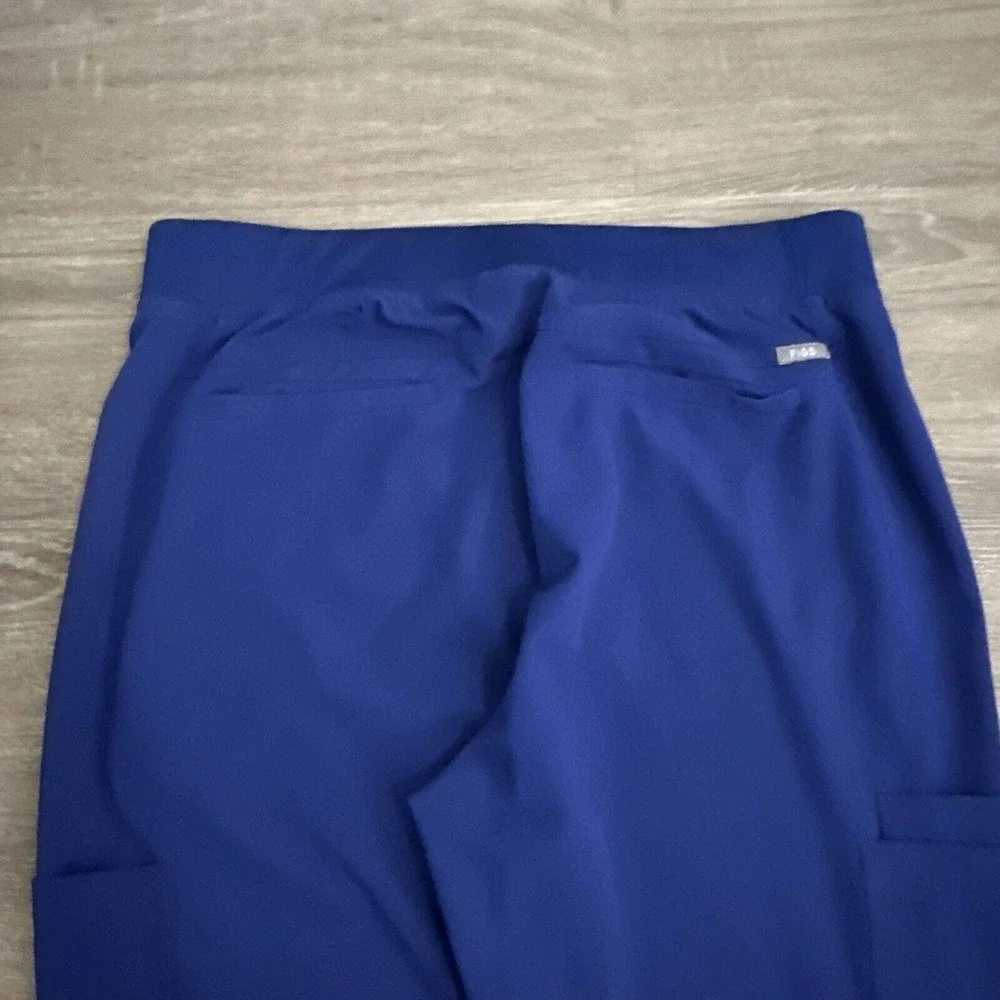 FIGS Pants Men's Large‎ Blue Axim Cargo Scrub Double Pocket T2001
